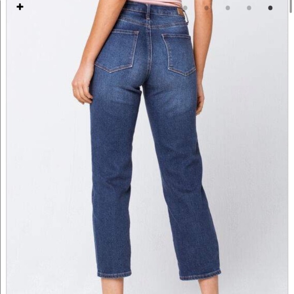 RSQ High Rise Straight Leg Loose Fit Denim Jeans